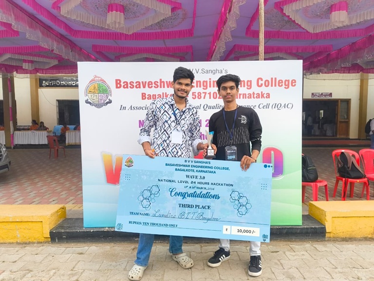 3rd place in National-level 24-hour Hackathon